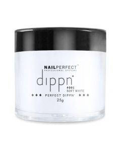 NailPerfect Dippn' #001 Soft White - 25gr
