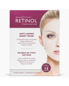Retinol Anti-Aging Sheet Mask 5pcs