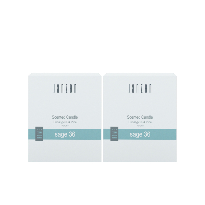 Janzen Scented Candle Sage 36 2-pack