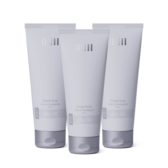 Janzen Shower Scrub Grey 04 3-pack - 3x200ml
