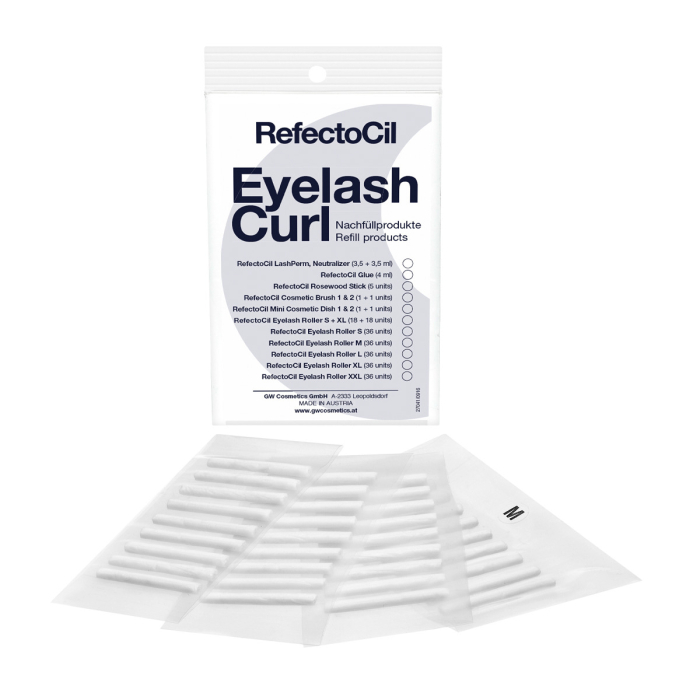 Refectocil Eyelash M Curl Refill Roller 36 Units