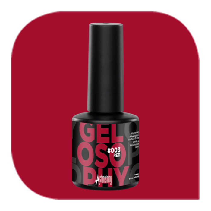 Astonishing Gelosophy #003 RED - 15ml