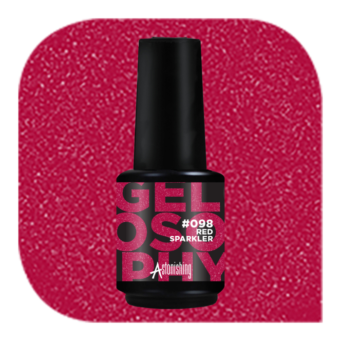Astonishing Gelosophy #098 Red Sparkler - 15ml