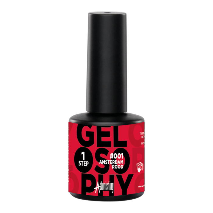 Astonishing Gelosophy 1-STEP #001 Amsterdam Rood - 7ml