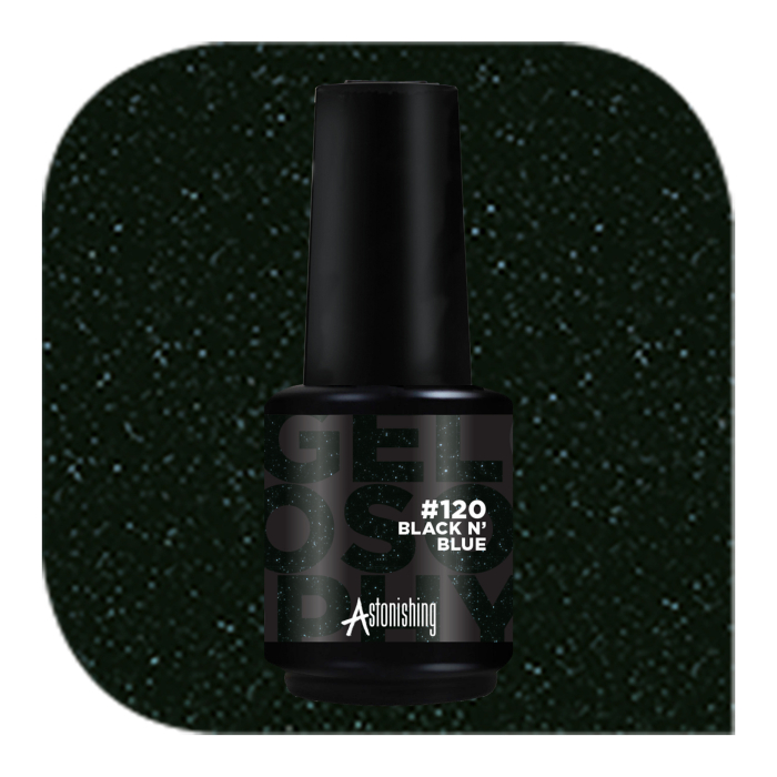 Astonishing Gelosophy #120 Black N' Blue - 15ml