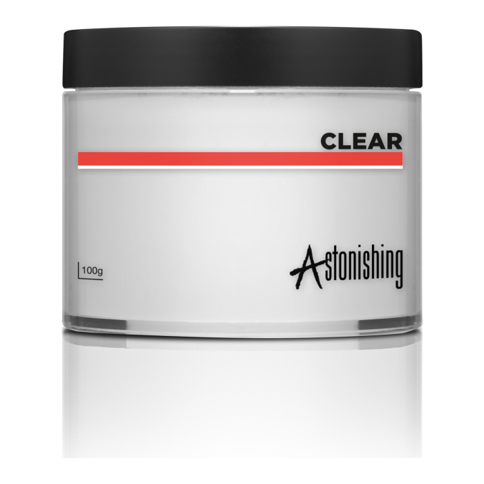Astonishing Gelosophy Acrylic Powder Clear - 100g
