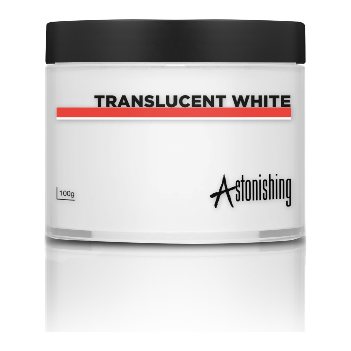 Astonishing Gelosophy Acrylic Powder Translucent White - 100g
