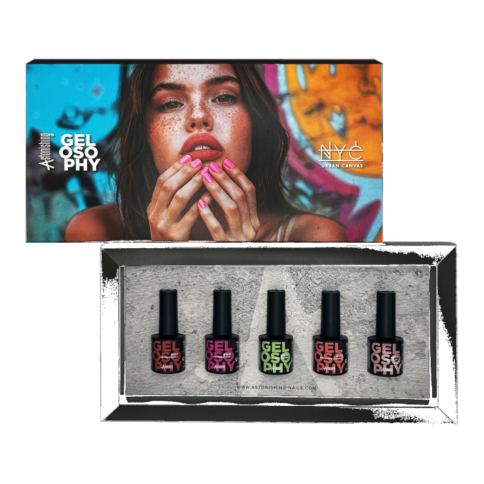 Astonishing Gelosophy NYC Urban Canvas Collection Kit - 5 Stück