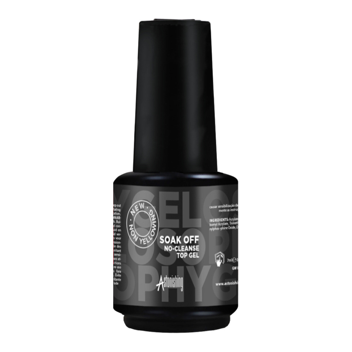 Astonishing Gelosophy Soak Off No-Cleanse Top Gel - 15ml