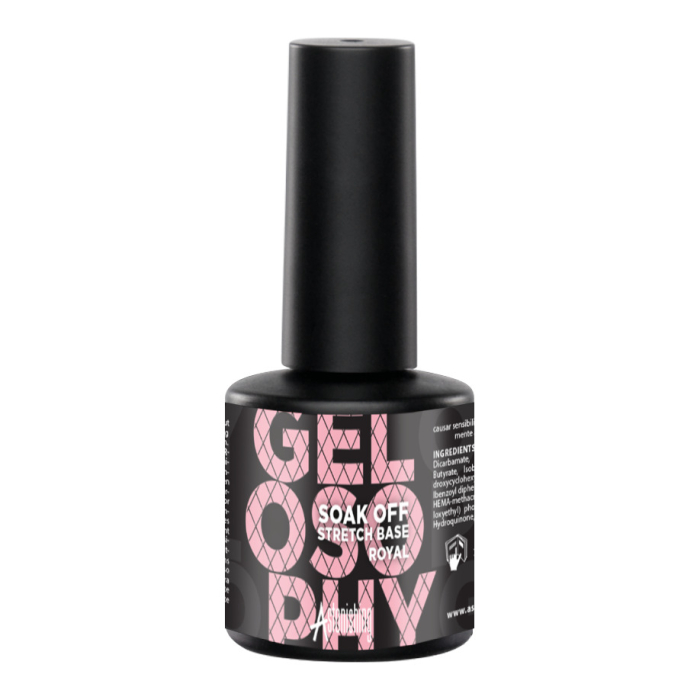 Astonishing Gelosophy Soak Off Stretch Base Royal - 7ml