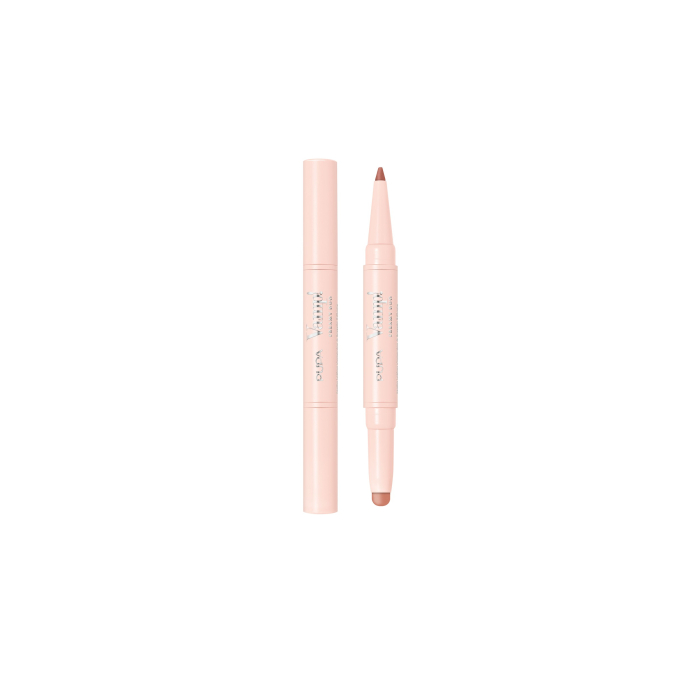 Pupa Vamp! Creamy Duo - Contouring Lip Pencil & Shiny Lipstick Warm Nude 003